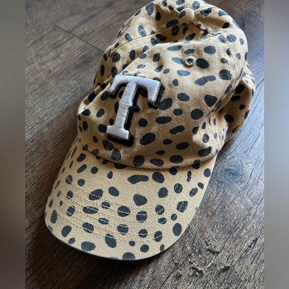 Texas Rangers Baseball Cap Buckleback Hat Cotton Canvas Adjustable One‎ Size - Picture 5 of 14